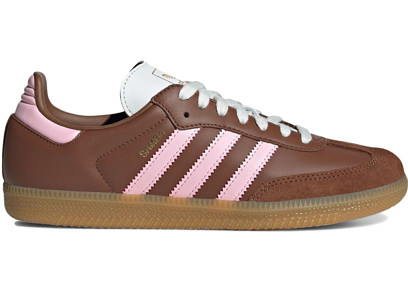 アディダス サンバ 赤銅色 赤銅色 サクラ色 WOMEN\u0027S スニーカー レディース ADIDAS SAMBA OG NEAPOLITAN PACK PRELOVED BROWN CLEAR PINK (WOMEN\u0027S) / PRELOVED BROWN CLEAR PINK GUM