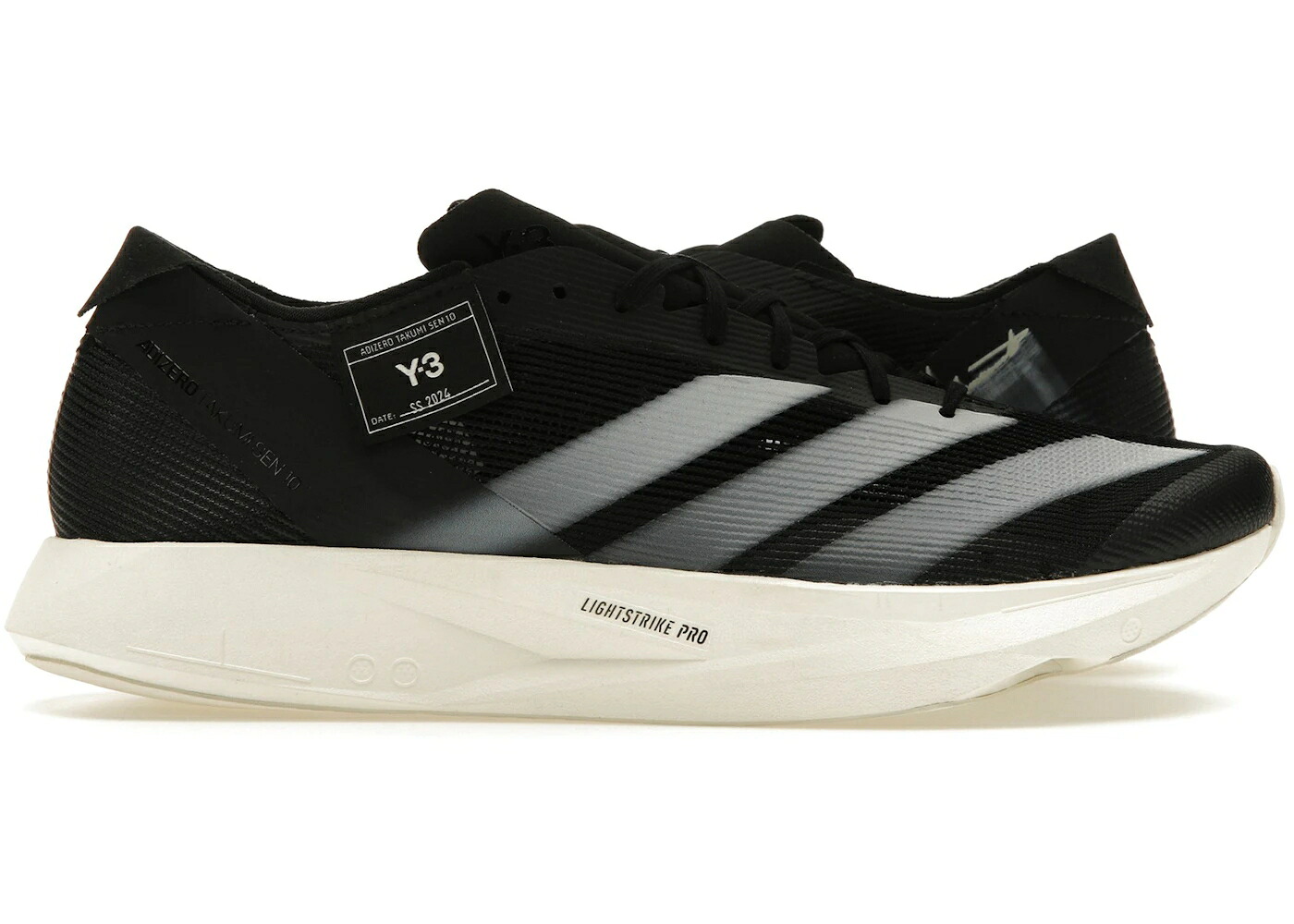 アディダス 黒いこと 黒いこと 白いこと 白いこと スニーカー メンズ ADIDAS Y-3 TAKUMI SEN 10 BLACK OFF WHITE / BLACK BLACK OFF WHITE