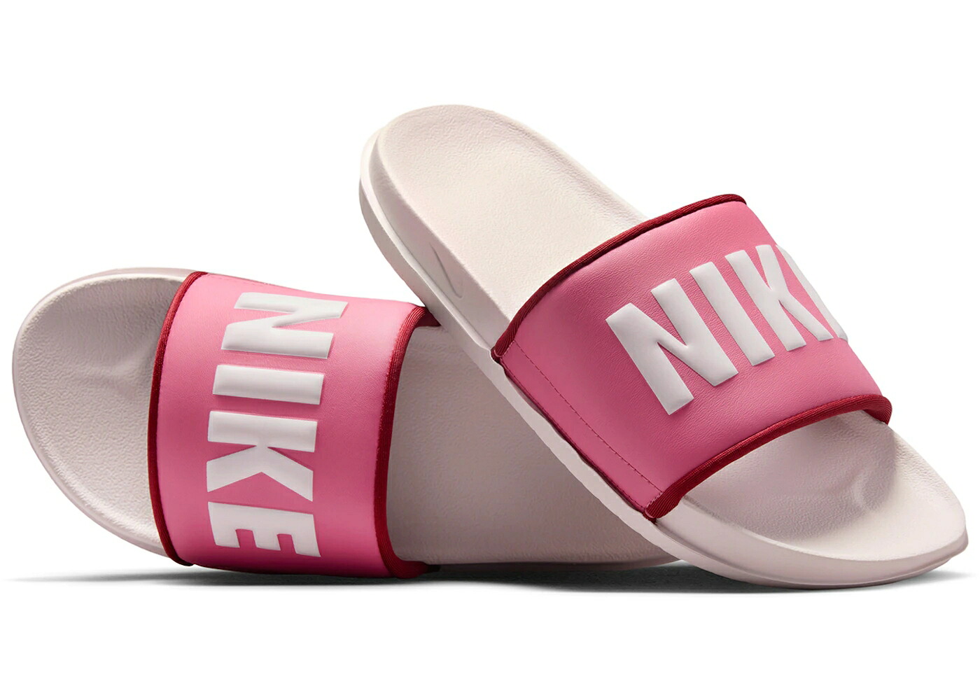 ナイキ サンダル 赤 赤いこと パール サクラ色 野球クラブ WOMEN\u0027S スニーカー レディース NIKE OFFCOURT SLIDE PEONY RED PEARL PINK (WOMEN\u0027S) / PEONY TEAM RED PEARL PINK