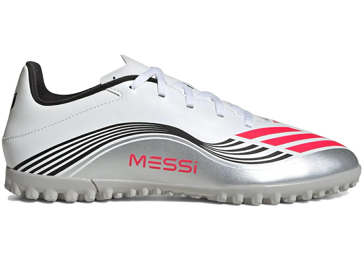 アディダス クラブ 白色 ホワイト 赤 レッド 銀色 シルバー スニーカー メンズ ADIDAS F50 CLUB TF MESSI PRESTIG10 PACK / CLOUD WHITE LUCID RED SILVER