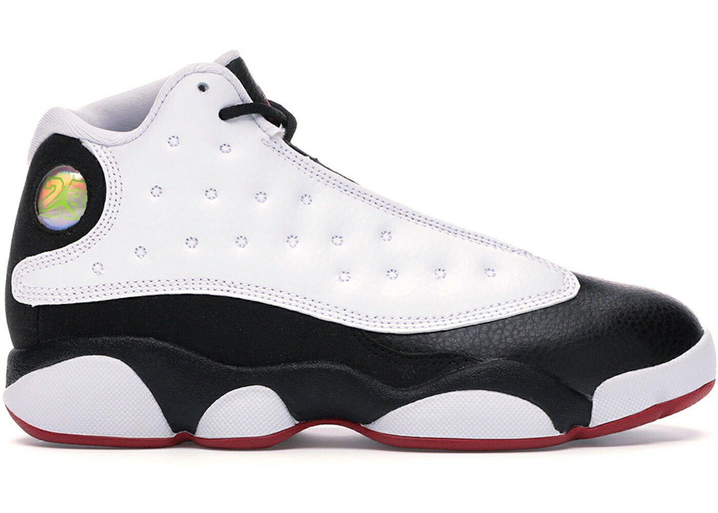 ナイキ ジョーダン サーティーン ゲーム 白色 ホワイト 赤 レッド 黒色 ブラック ジュニア キッズ JORDAN 13 RETRO HE GOT GAME (2018) (PS) / WHITE TRUE RED BLACK ベビー マタニティ スニーカー
