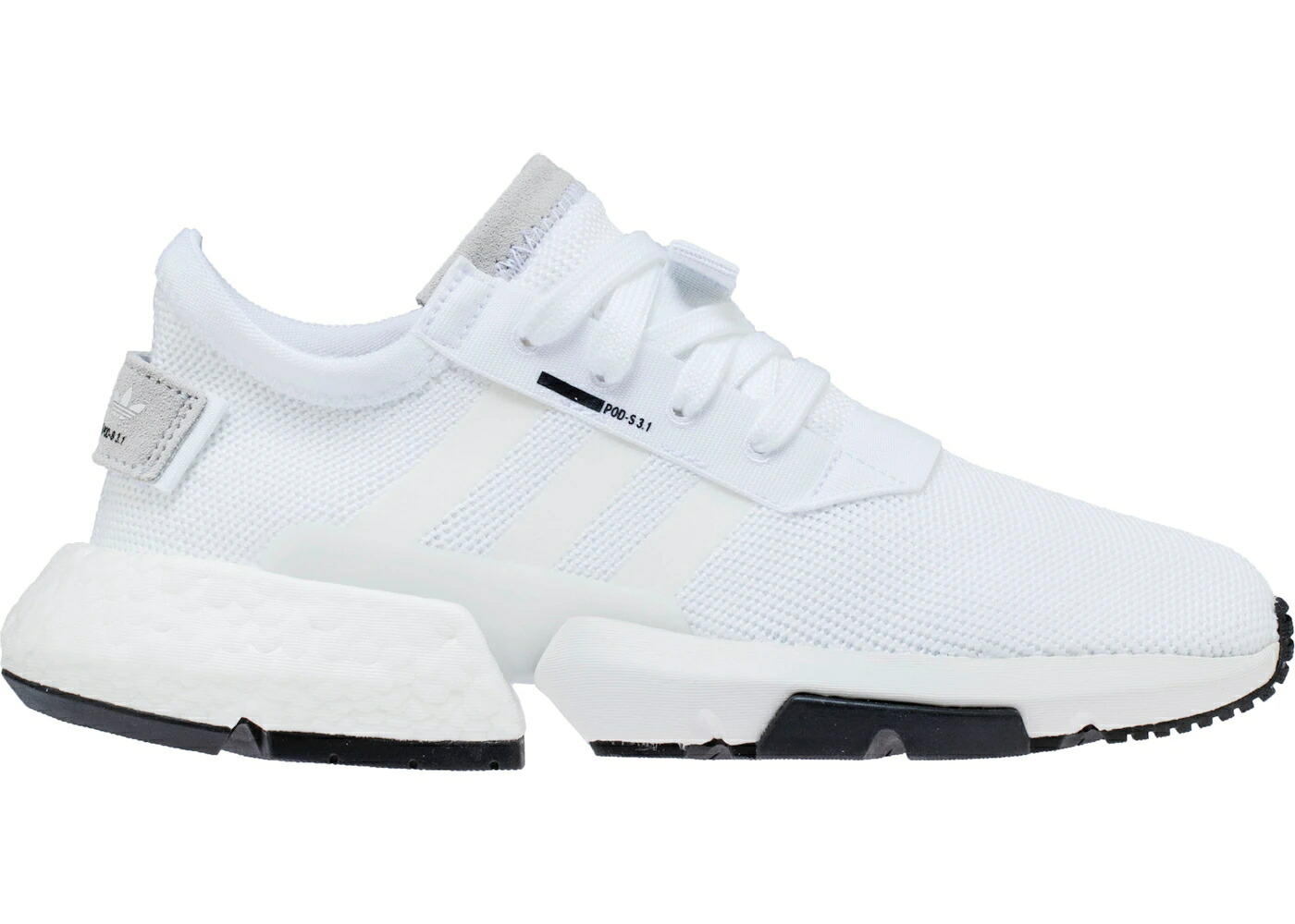 アディダス 白色 ホワイト コア 黒色 ブラック PODS3.1 WOMEN'S スニーカー レディース ADIDAS POD-S3.1 CLOUD WHITE CORE BLACK (WOMEN'S) / CLOUD WHITE CLOUD WHITE CORE｜スニケス