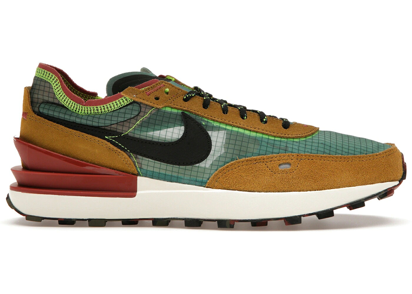 ナイキ ワッフル スニーカー メンズ NIKE WAFFLE ONE SE GOLDEN MOSS / GOLDEN MOSS BICOASTAL CANYON｜スニケス