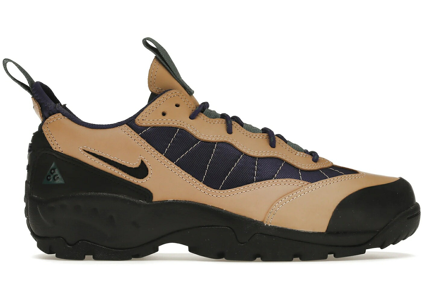 ナイキ ナイト爵 青み 青色 黒いこと 黒いこと スニーカー メンズ NIKE ACG AIR MADA LOW VACHETTA TAN NIGHT BLUE / VACHETTA TAN BLACK NIGHT BLUE