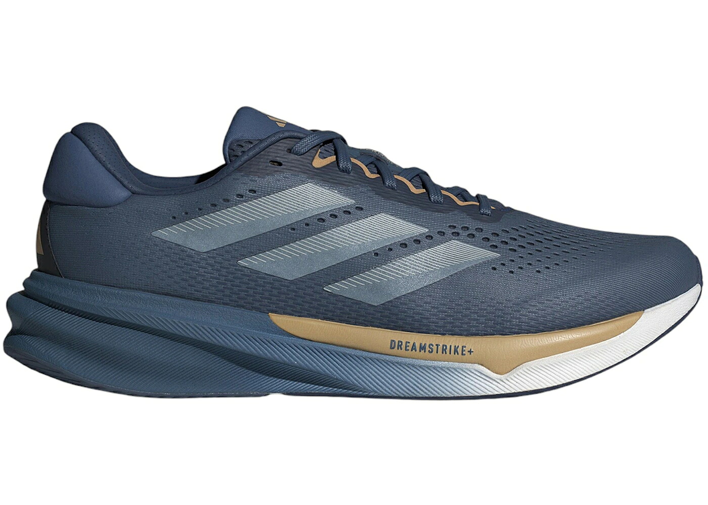 アディダス スーパーノバ ノヴァ 白色 ホワイト 青色 ブルー スニーカー メンズ ADIDAS SUPERNOVA STRIDE PRELOVED INK WHITE DARK BLUE / PRELOVED INK CLOUD WHITE DARK