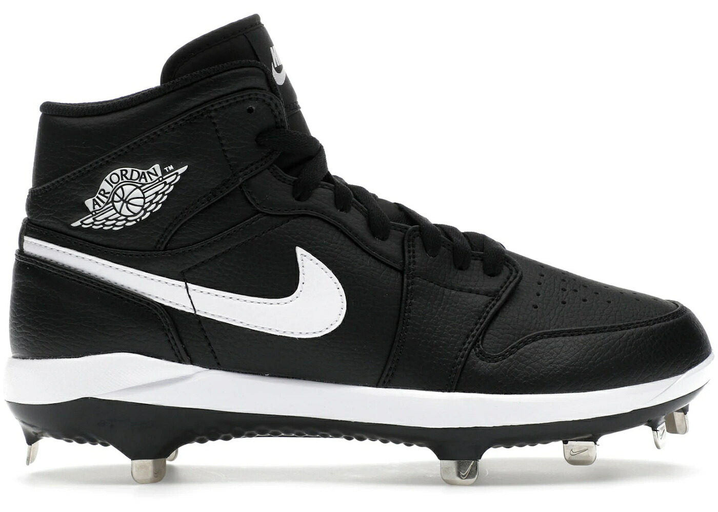 ナイキ ジョーダン メタル 黒色 ブラック 白色 ホワイト スニーカー メンズ JORDAN 1 RETRO METAL BLACK WHITE (2023) / BLACK WHITE