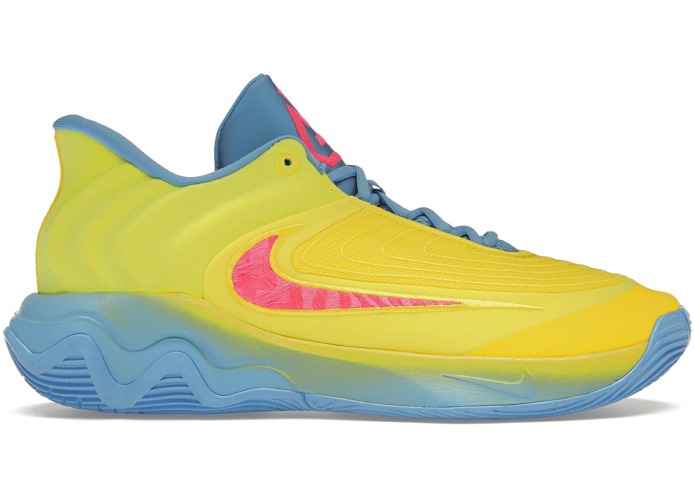 ナイキ ライトニング 青色 ブルー ピンク スニーカー メンズ NIKE GIANNIS IMMORTALITY 4 LIGHTNING UNIVERSITY BLUE BARELY VOLT HYPER PINK / LIGHTNING UNIVERSITY BLUE BARELY
