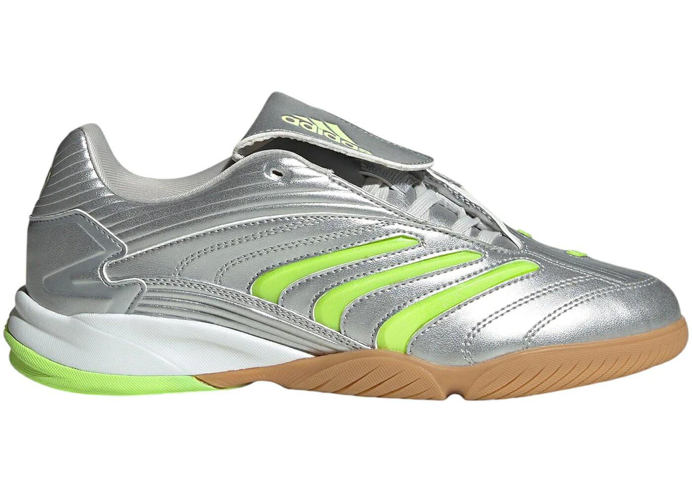 アディダス プレデター しろがね色 しろがね色 緑 緑であること WOMEN\u0027S スニーカー レディース ADIDAS PREDATOR SALA SILVER METALLIC SIGNAL GREEN (WOMEN\u0027S) / SILVER METALLIC SIGNAL GREEN