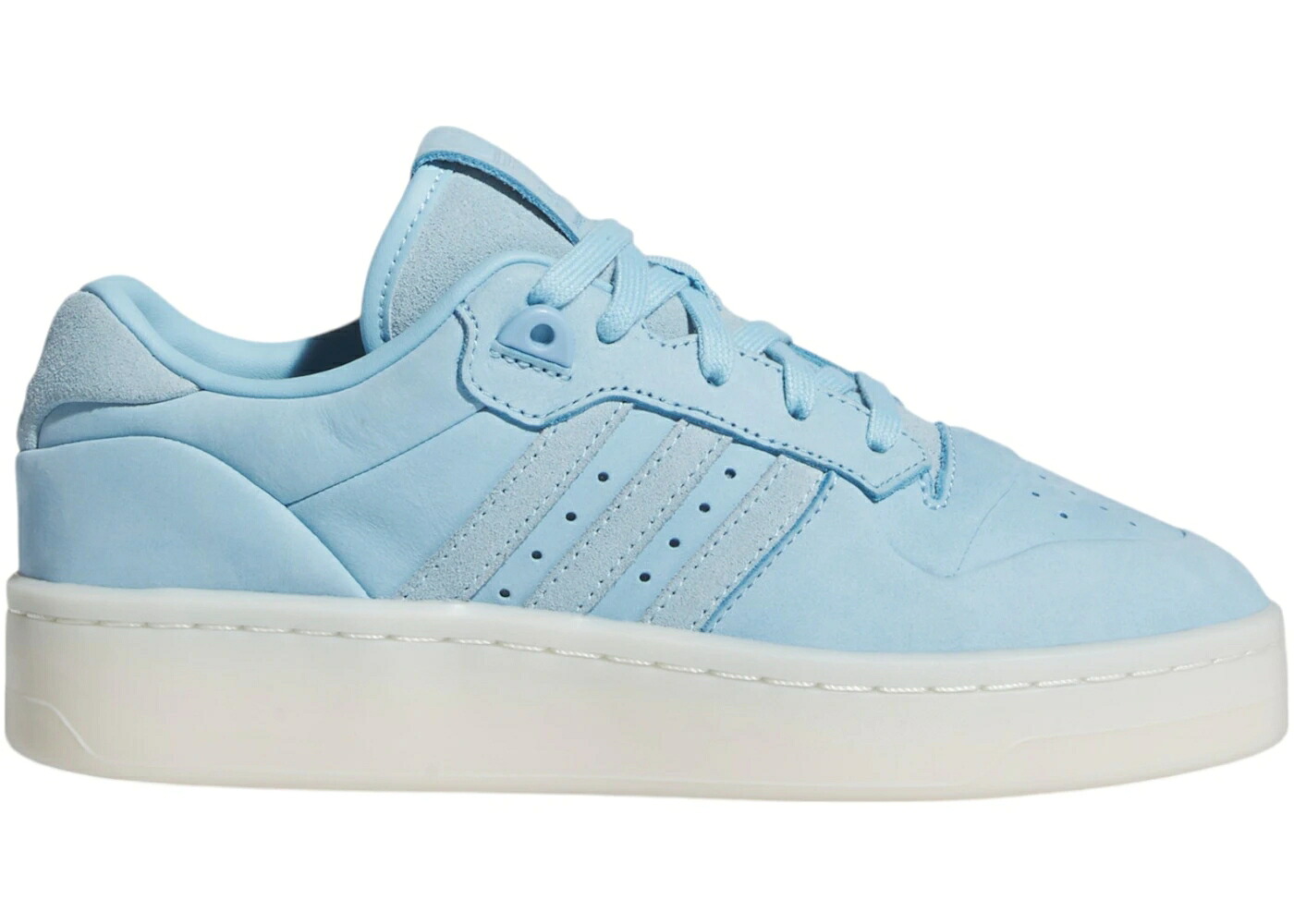アディダス 青み 青色 象牙色 WOMEN\u0027S スニーカー レディース ADIDAS RIVALRY LOW LUX CLEAR BLUE IVORY (WOMEN\u0027S) / CLEAR BLUE CLEAR BLUE IVORY