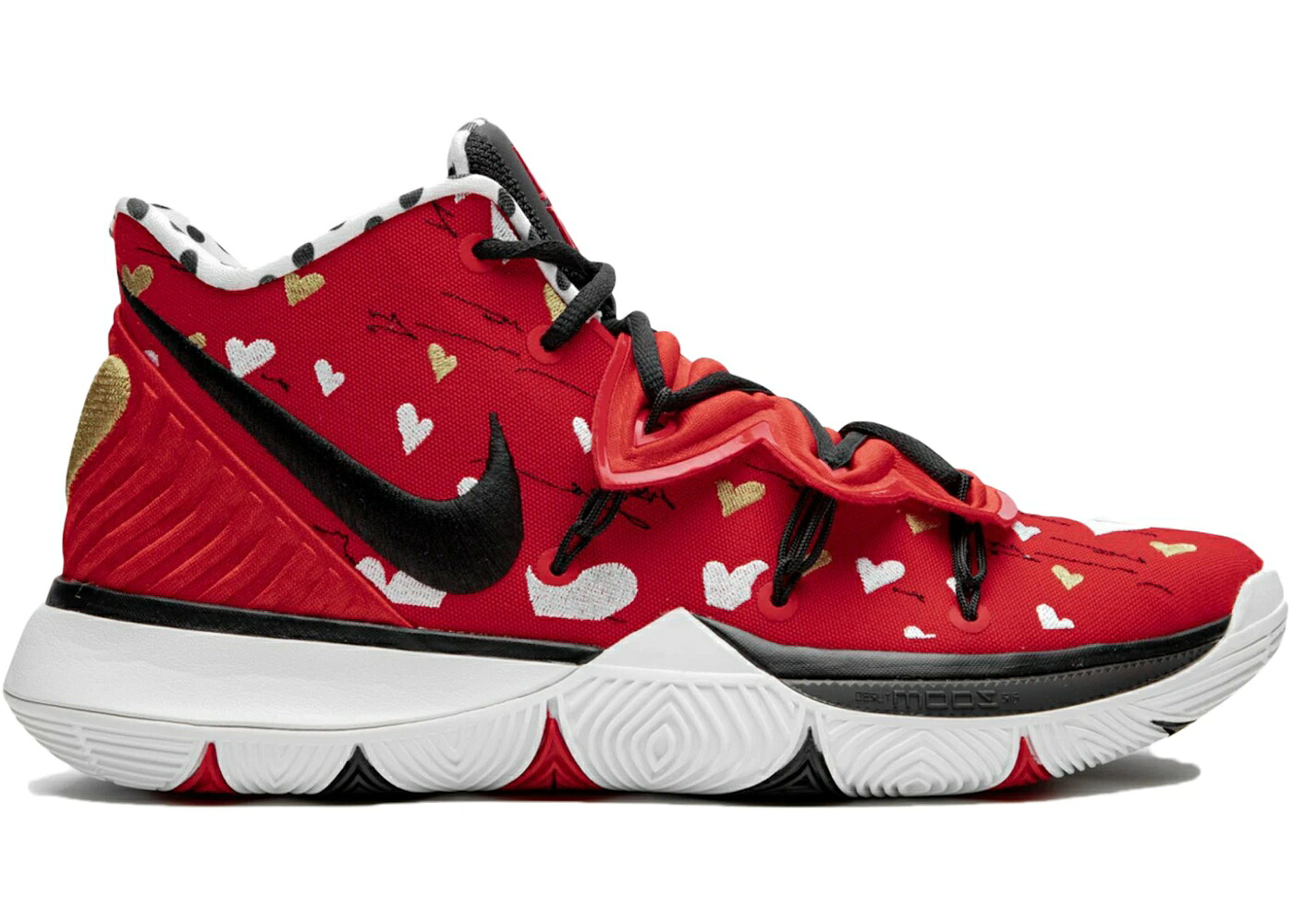 ナイキ カイリー 靴 スニーカー 赤 赤いこと 黒いこと 黒いこと 白いこと 白いこと メンズ NIKE KYRIE 5 SNEAKER ROOM MOM RED / RED BLACK WHITE