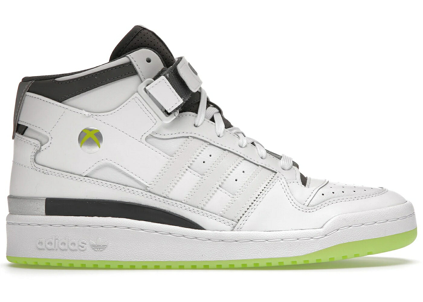 アディダス フォーラム ミッド 白色 ホワイト 灰色 グレー スニーカー メンズ ADIDAS FORUM MID XBOX 360 / CLOUD WHITE CLOUD WHITE GREY