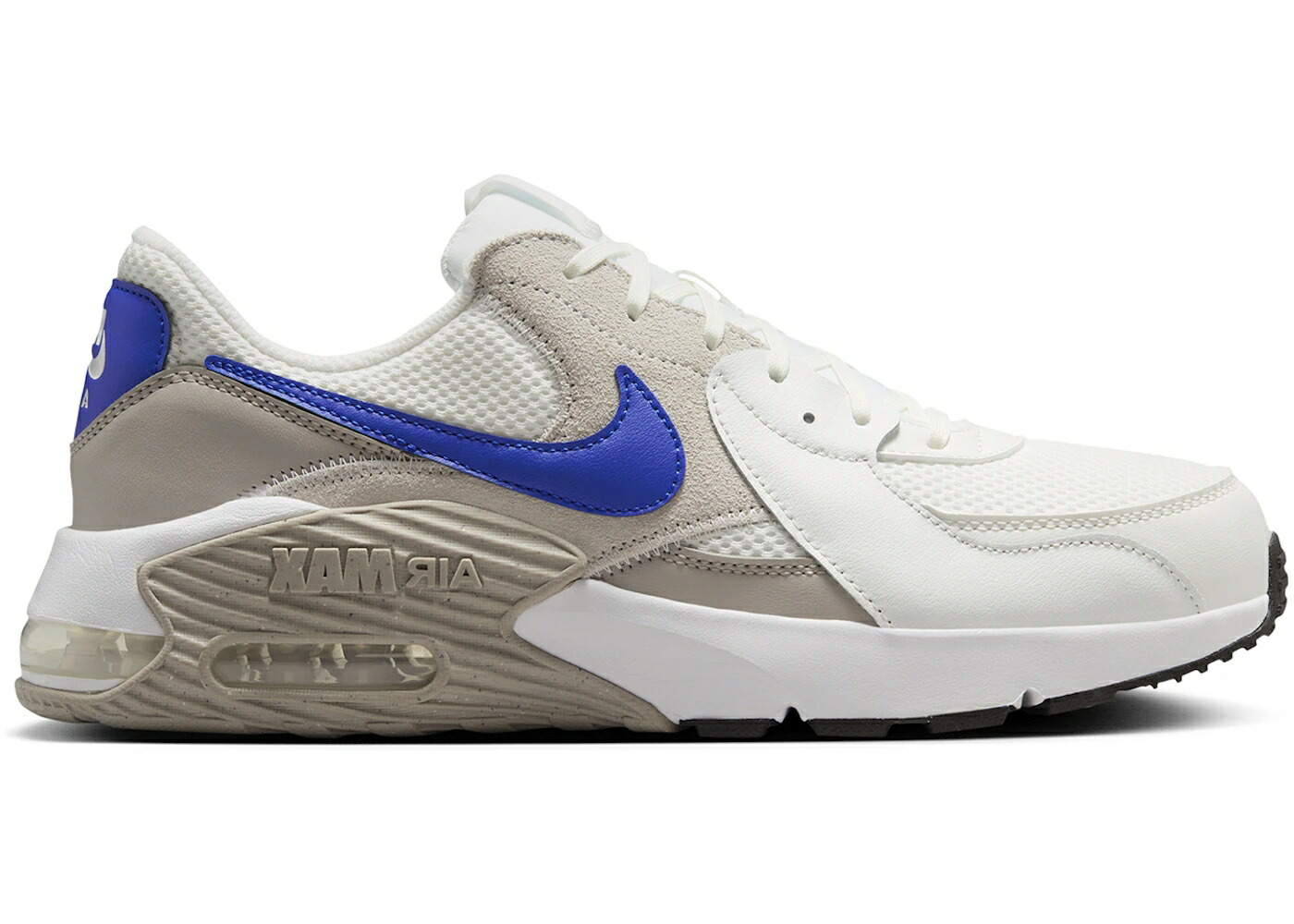 ナイキ マックス 白色 ホワイト 灰色 グレー カレッジ 青色 ブルー エアマックス スニーカー メンズ NIKE AIR MAX EXCEE SUMMIT WHITE VAST GREY COLLEGE RACER BLUE / SUMMIT WHITE VAST GREY COLLEGE