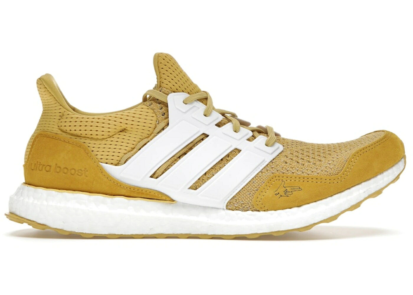 アディダス ウルトラ ブースト ゴールド 白いこと 白いこと ウルトラブースト 1.0 スニーカー メンズ ADIDAS ULTRA BOOST EXTRA BUTTER SHOOTER HAPPY GILMORE / GOLD GOLD WHITE