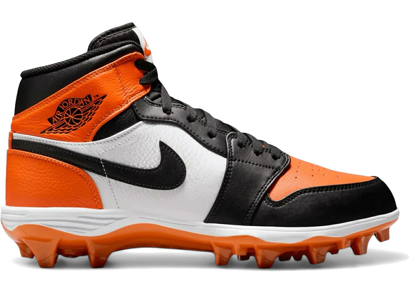 ナイキ ジョーダン ミッド 黒いこと 黒いこと 白いこと 白いこと スニーカー メンズ JORDAN 1 MID TD CLEAT SHATTERED BACKBOARD / STARFISH BLACK WHITE