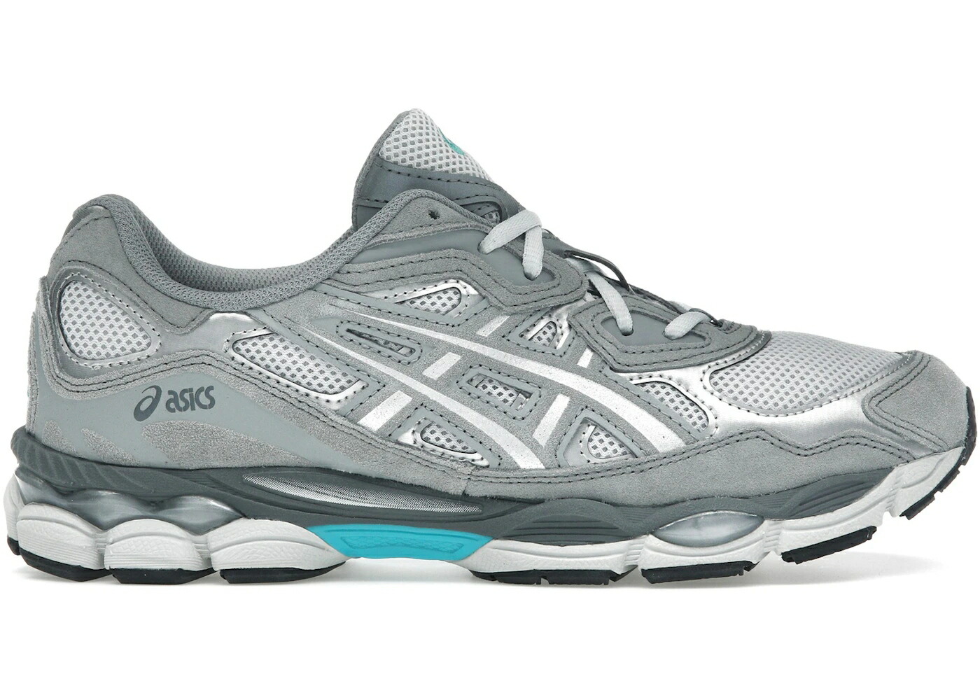 アシックス 灰色 グレー 青色 ブルー 銀色 スチール スニーカー メンズ ASICS GEL-NYC GLACIER GREY BLUE / GLACIER GREY STEEL GREY BLUE