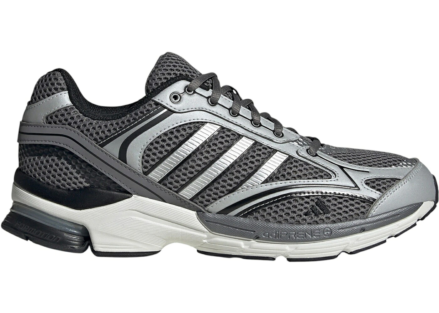 アディダス 灰色 グレー 銀色 シルバー 黒色 ブラック コア スニーカー メンズ ADIDAS SPIRITAIN 2000 GREY MATTE SILVER BLACK / GREY FOUR MATTE SILVER CORE