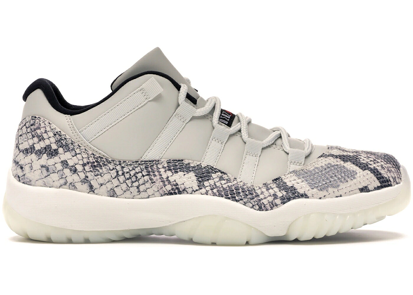 ナイキ ジョーダン 薄墨色 薄墨色 白いこと 白いこと スニーカー メンズ JORDAN 11 RETRO LOW SNAKE LIGHT BONE / LIGHT BONE SMOKE GREY WHITE