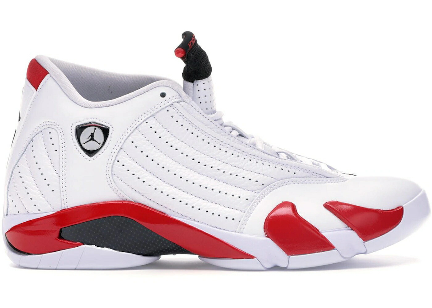 ナイキ ジョーダン 白色 ホワイト 黒色 ブラック 赤 レッド スニーカー メンズ JORDAN 14 RETRO RIP HAMILTON / WHITE BLACK VARSITY RED METALLIC