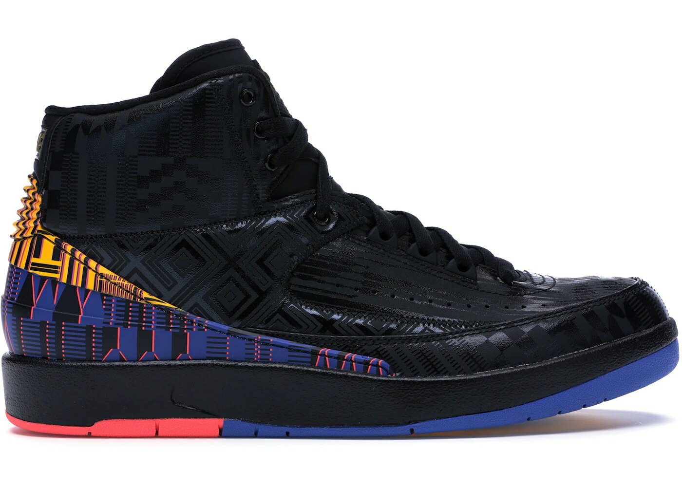 ナイキ ジョーダン 黒色 ブラック ゴールド スニーカー メンズ JORDAN 2 RETRO BLACK HISTORY MONTH (2019) / BLACK METALLIC GOLD
