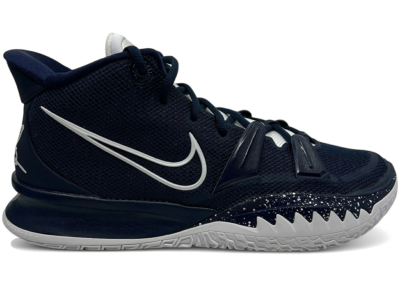 ナイキ カイリー カレッジ 紺色 ネイビー 白色 ホワイト スニーカー メンズ NIKE KYRIE 7 TB COLLEGE NAVY / COLLEGE NAVY WHITE