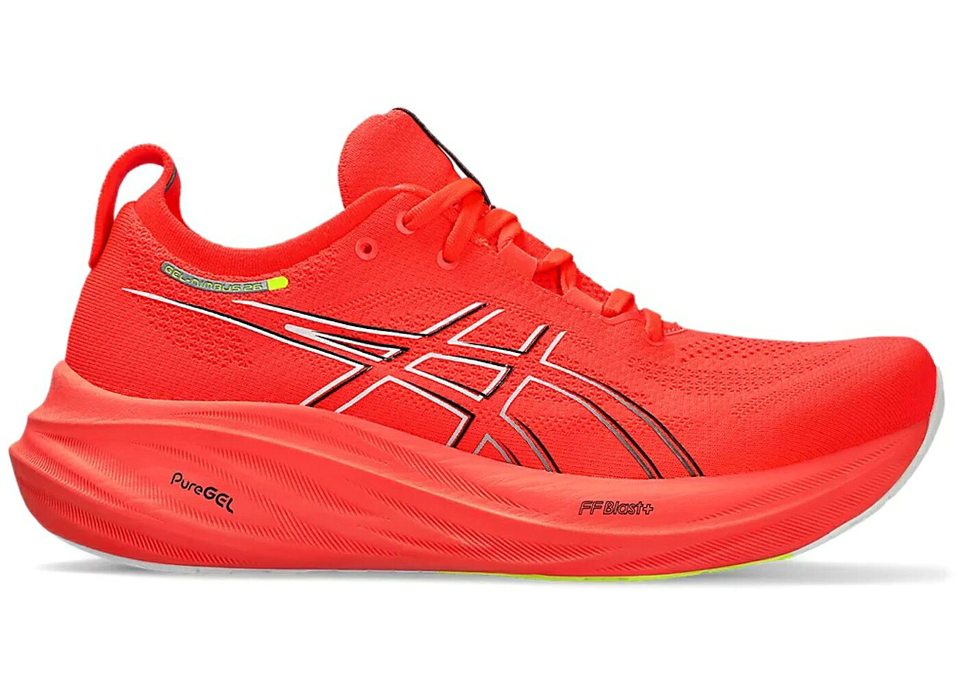 アシックス 赤 赤いこと 黒いこと 黒いこと スニーカー メンズ ASICS GEL-NIMBUS 26 SUNRISE RED BLACK / SUNRISE RED BLACK