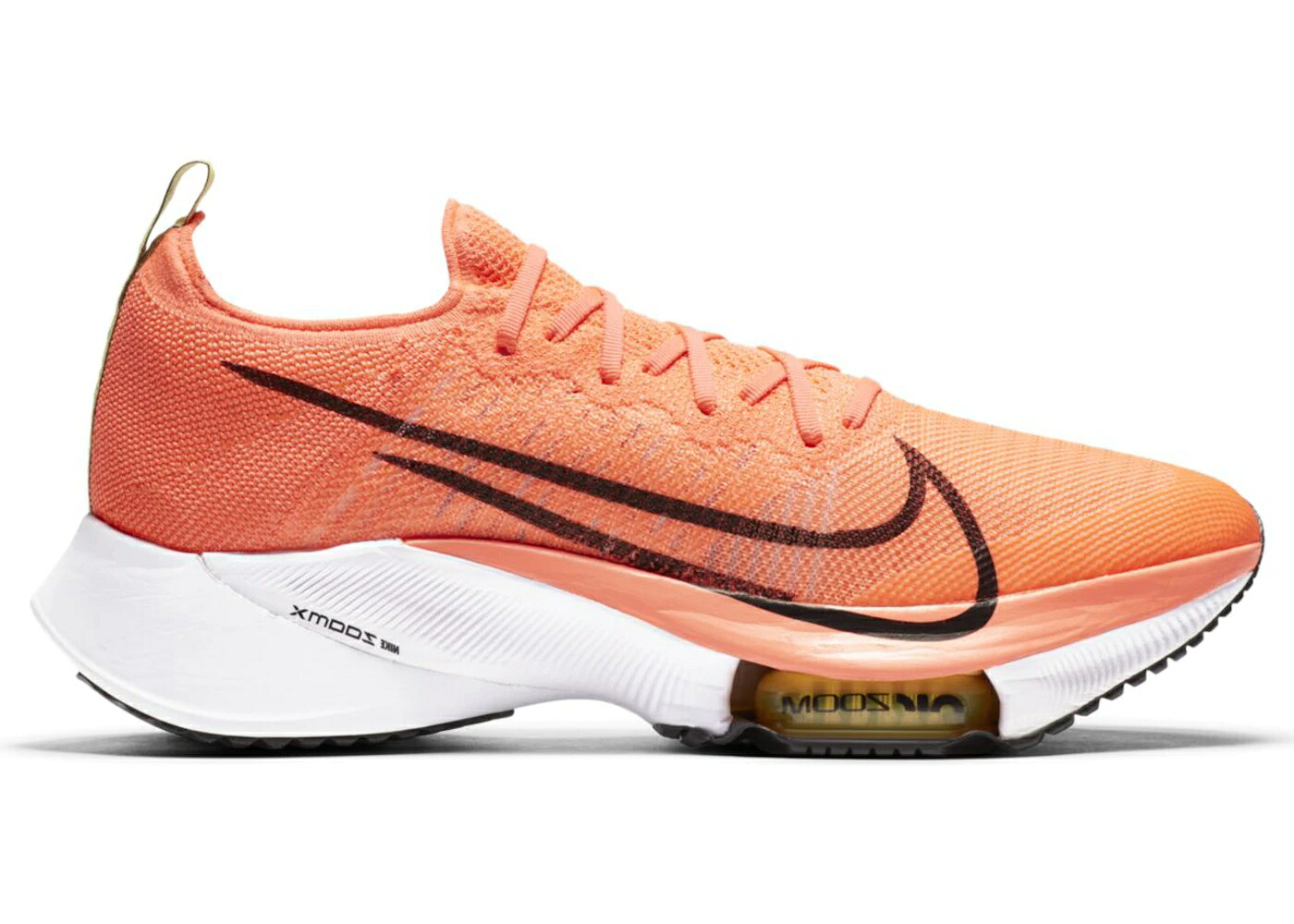 ナイキ 望遠レンズ 飛球編み物 黒いこと 黒いこと NEXT% スニーカー メンズ NIKE AIR ZOOM TEMPO FLYKNIT BRIGHT MANGO / BRIGHT MANGO CITRON PULSE BLACK