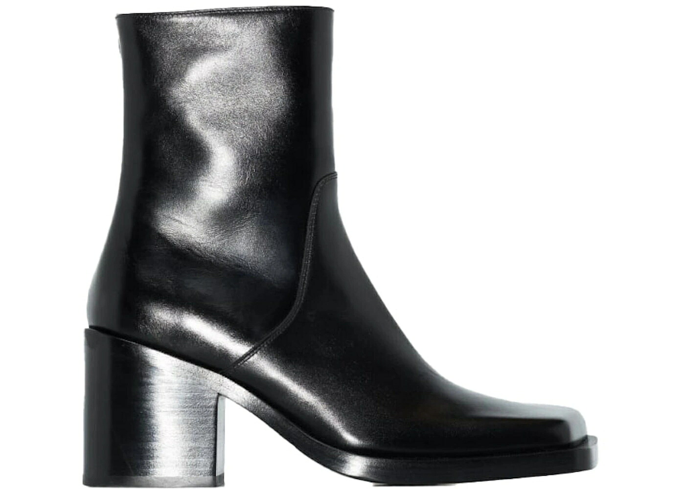 バレンシアガ 黒色 ブラック ブーツ レザー スニーカー レディース BALENCIAGA BLACK CUT 80 BOOTS LEATHER /｜スニケス