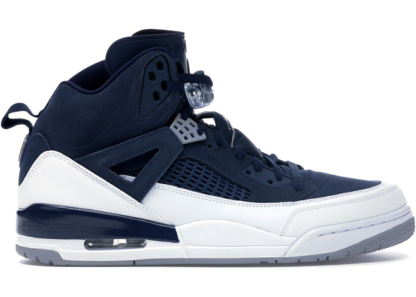 ナイキ ジョーダン 紺色 ネイビー 銀色 シルバー スニーカー メンズ JORDAN SPIZIKE MIDNIGHT NAVY / MIDNIGHT NAVY METALLIC SILVER|スニケス
