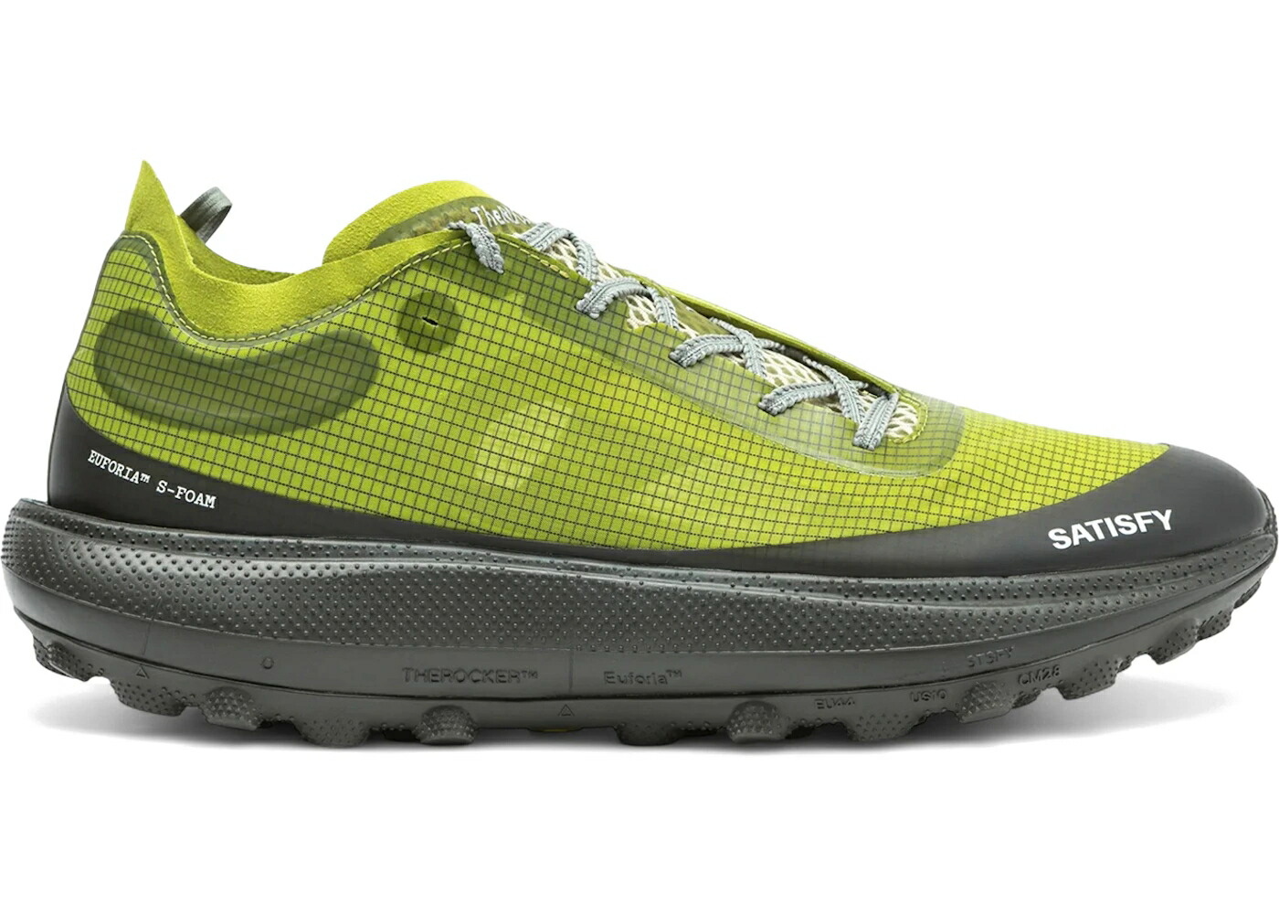 サティスファイ 緑 緑であること スニーカー メンズ SATISFY THEROCKER GRENOBLE GREEN / GRENOBLE GREEN