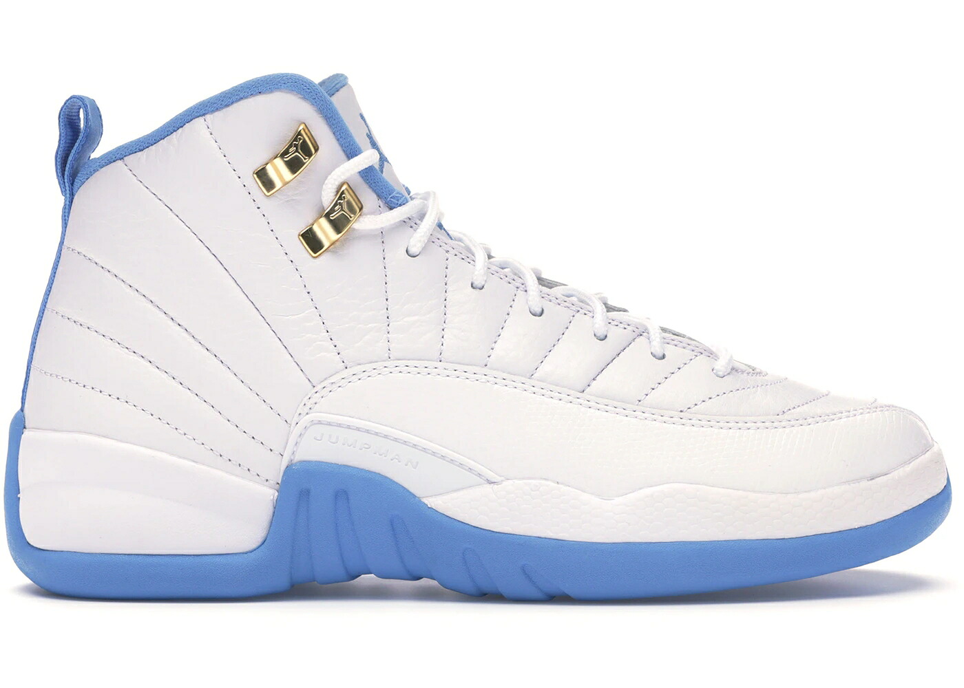 ナイキ ジョーダン 青み 青色 白いこと 白いこと ゴールド お坊っちゃん キッズ JORDAN 12 RETRO UNIVERSITY BLUE (2016) (GS) / WHITE METALLIC GOLD UNIVERSITY もの言う花 マタニティ スニーカー