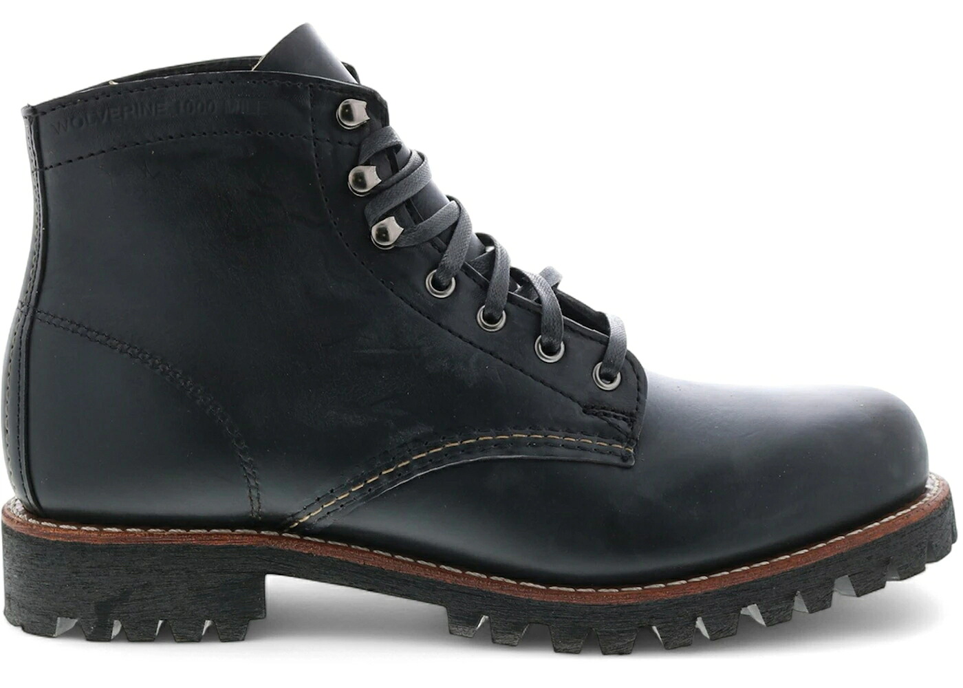 ウルヴァリン ブーツ 黒いこと 黒いこと スニーカー メンズ WOLVERINE 1000 MILE AXEL BOOTS BLACK /