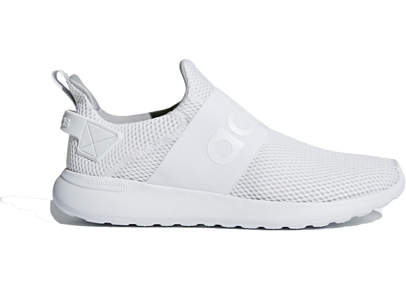アディダス ライト アダプト 白色 ホワイト 灰色 グレー スニーカー メンズ ADIDAS LITE RACER ADAPT CLOUD WHITE GREY / CLOUD WHITE CLOUD WHITE GREY