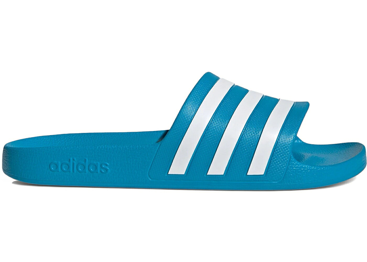 アディダス アディレッタ アクア 青色 ブルー 白色 ホワイト スニーカー メンズ ADIDAS ADILETTE AQUA SLIDES SOLAR BLUE WHITE / SOLAR BLUE CLOUD WHITE SOLAR