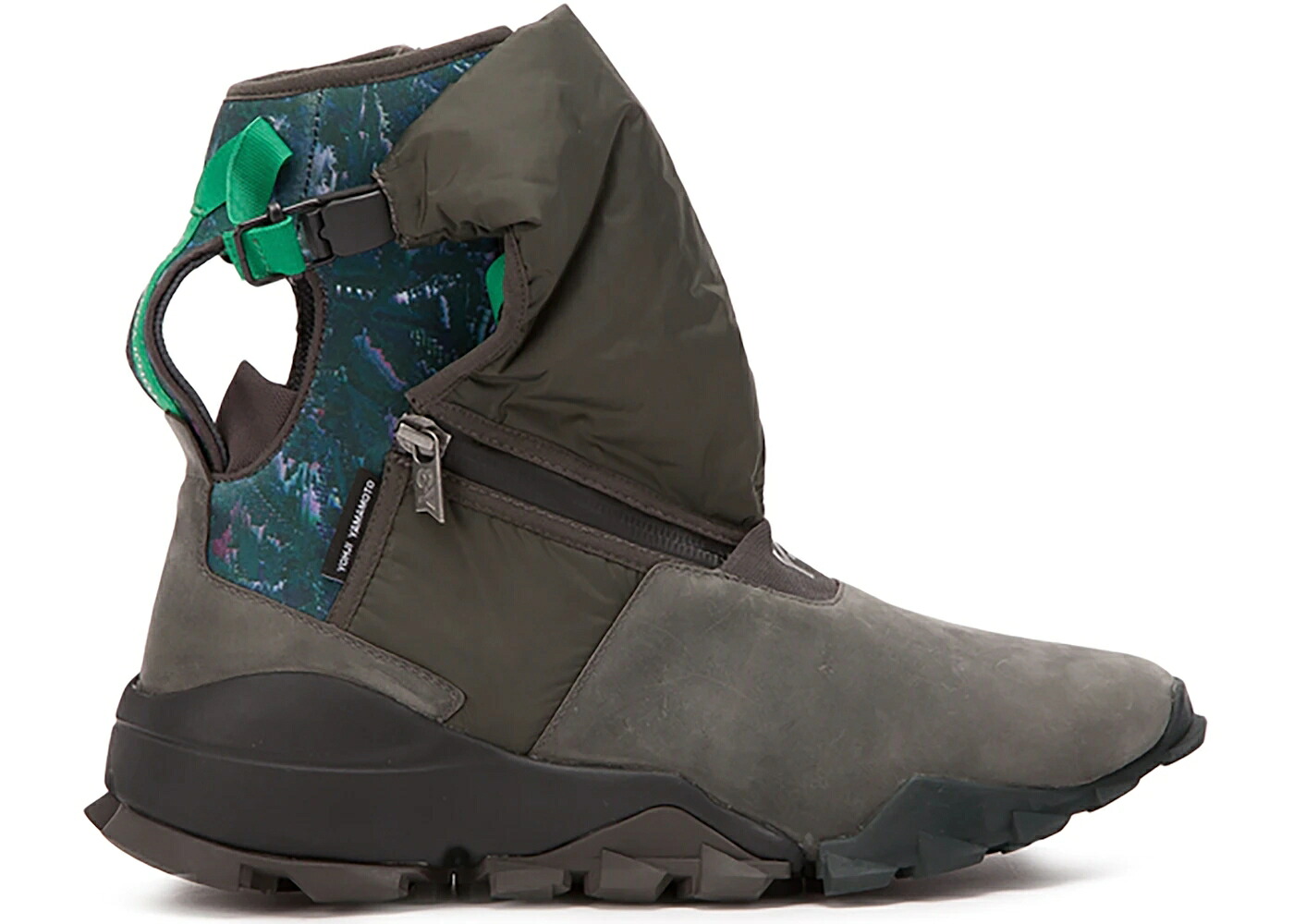 アディダス ハイ 緑 グリーン 黒色 ブラック オリーブ スニーカー メンズ ADIDAS Y-3 RYO HIGH DARK GREEN / BLACK OLIVE BLACK OLIVE TERRA|スニケス