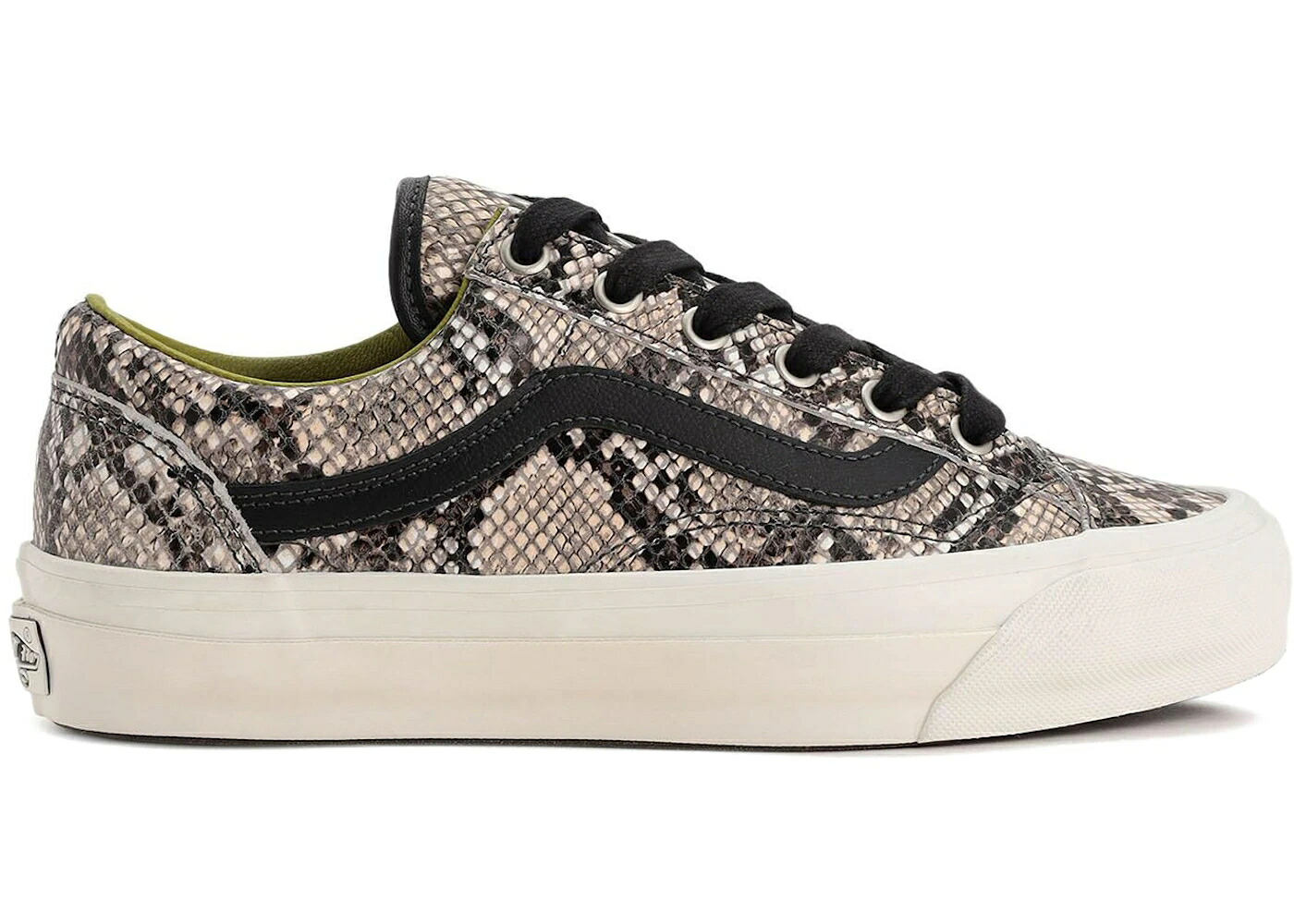 ヴァンズ バンズ 割り増し金 しろがね色 しろがね色 年寄りの学院 スニーカー メンズ VANS PREMIUM OLD SKOOL 36 PYTHON SILVER / PYTHON SILVER