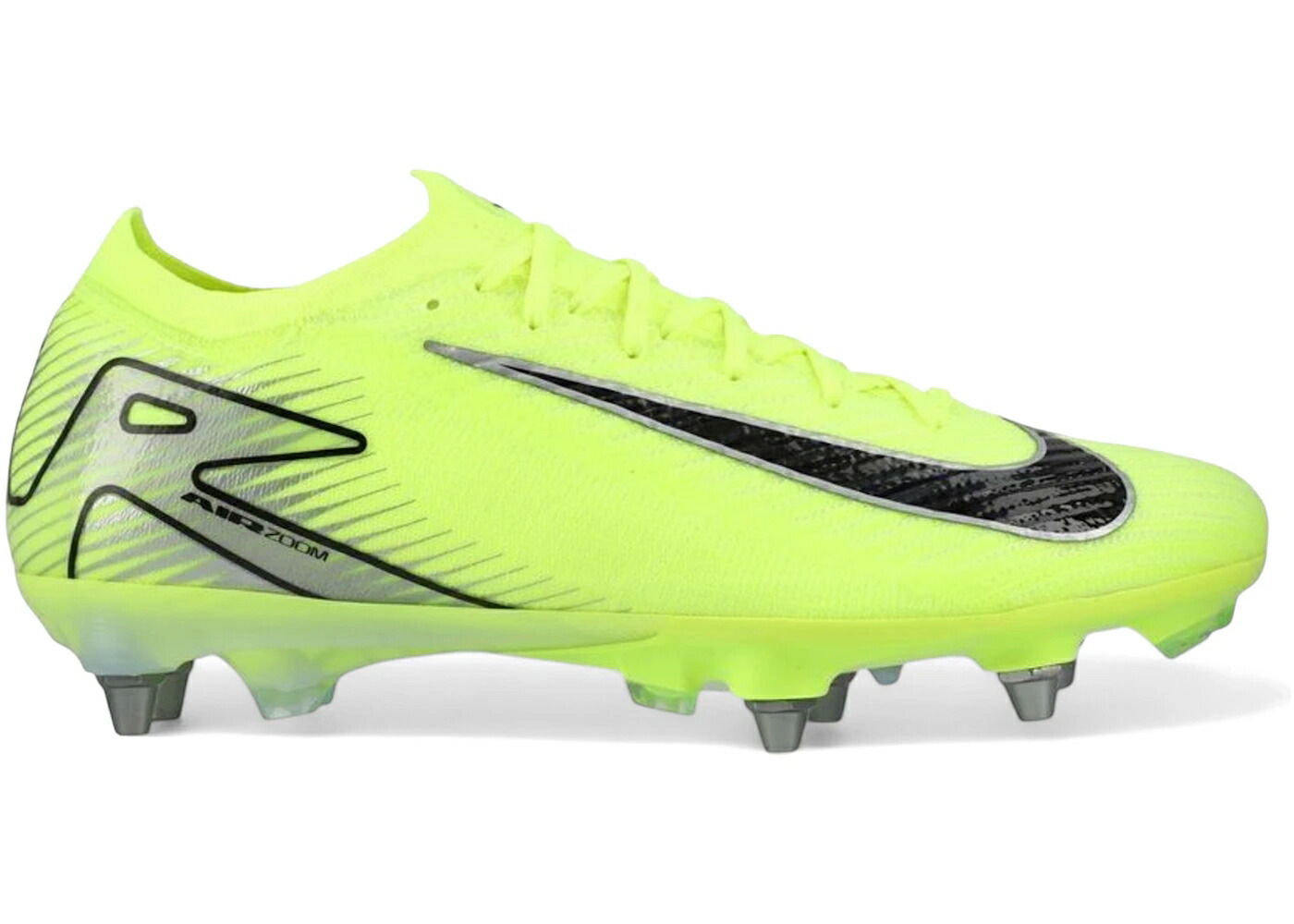 ナイキ ズーム エリート 黒色 ブラック スニーカー メンズ NIKE ZOOM MERCURIAL VAPOR 16 ELITE SG-PRO VOLT BLACK / VOLT BLACK