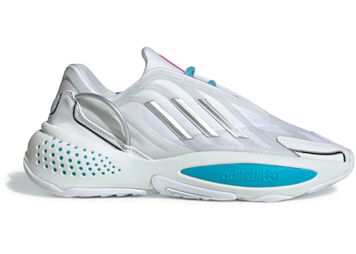 アディダス 白いこと 白いこと しろがね色 しろがね色 ぼうぜん自失 サクラ色 スニーカー メンズ ADIDAS OZRAH RUBY 9100M CLOUD WHITE SILVER METALLIC SHOCK PINK / CLOUD WHITE SILVER METALLIC