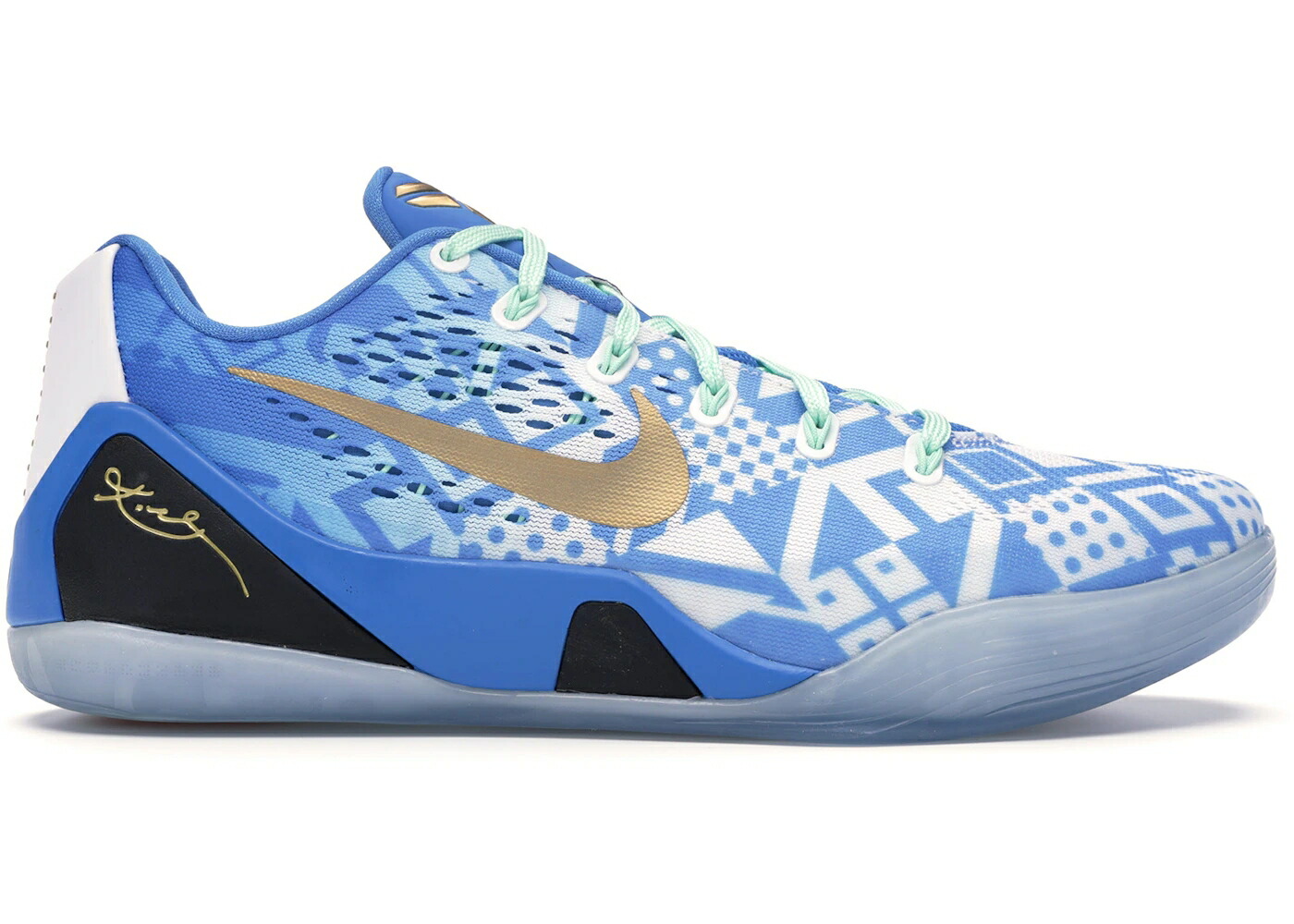 ナイキ コービー 白色 ホワイト 青色 ブルー スニーカー メンズ NIKE KOBE 9 EM LOW HYPER COBALT / HYPER COBALT WHITE PHOTO BLUE