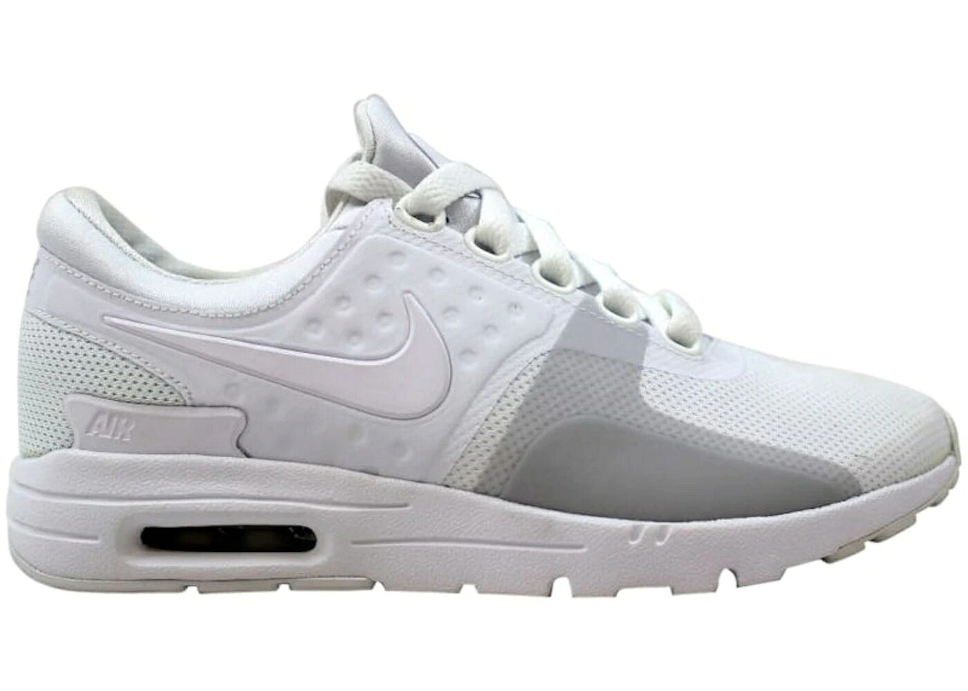 ナイキ マックス ゼロ 白色 ホワイト ピュア プラチナム エアマックス WOMEN'S スニーカー レディース NIKE AIR MAX ZERO WHITE (WOMEN'S) / WHITE WHITE PURE PLATINUM｜スニケス