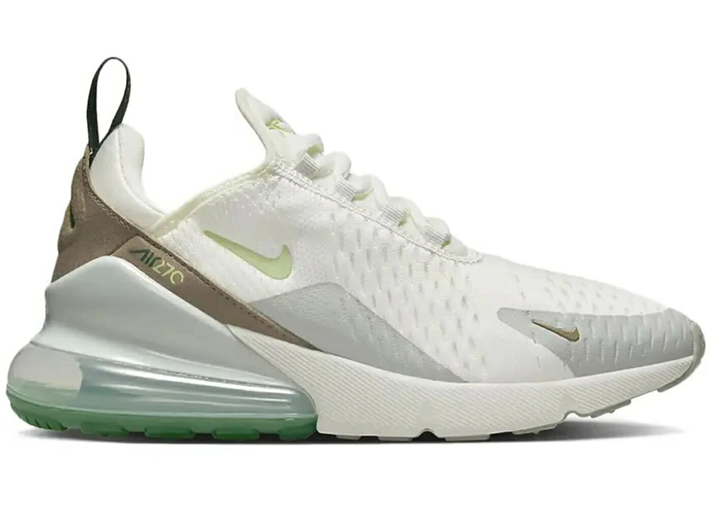 ナイキ マックス 白いこと 白いこと 緑 緑であること エア湖マックス WOMEN\u0027S スニーカー レディース NIKE AIR MAX 270 WHITE HONEYDEW (WOMEN\u0027S) / SUMMIT WHITE GORGE GREEN LIGHT