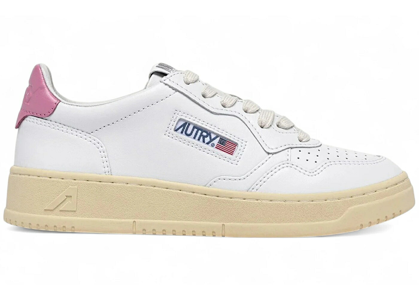 白色 ホワイト WOMEN スニーカー レディース AUTRY MEDALIST LOW WHITE POLIGNAC (WOMEN) / WHITE POLIGNAC