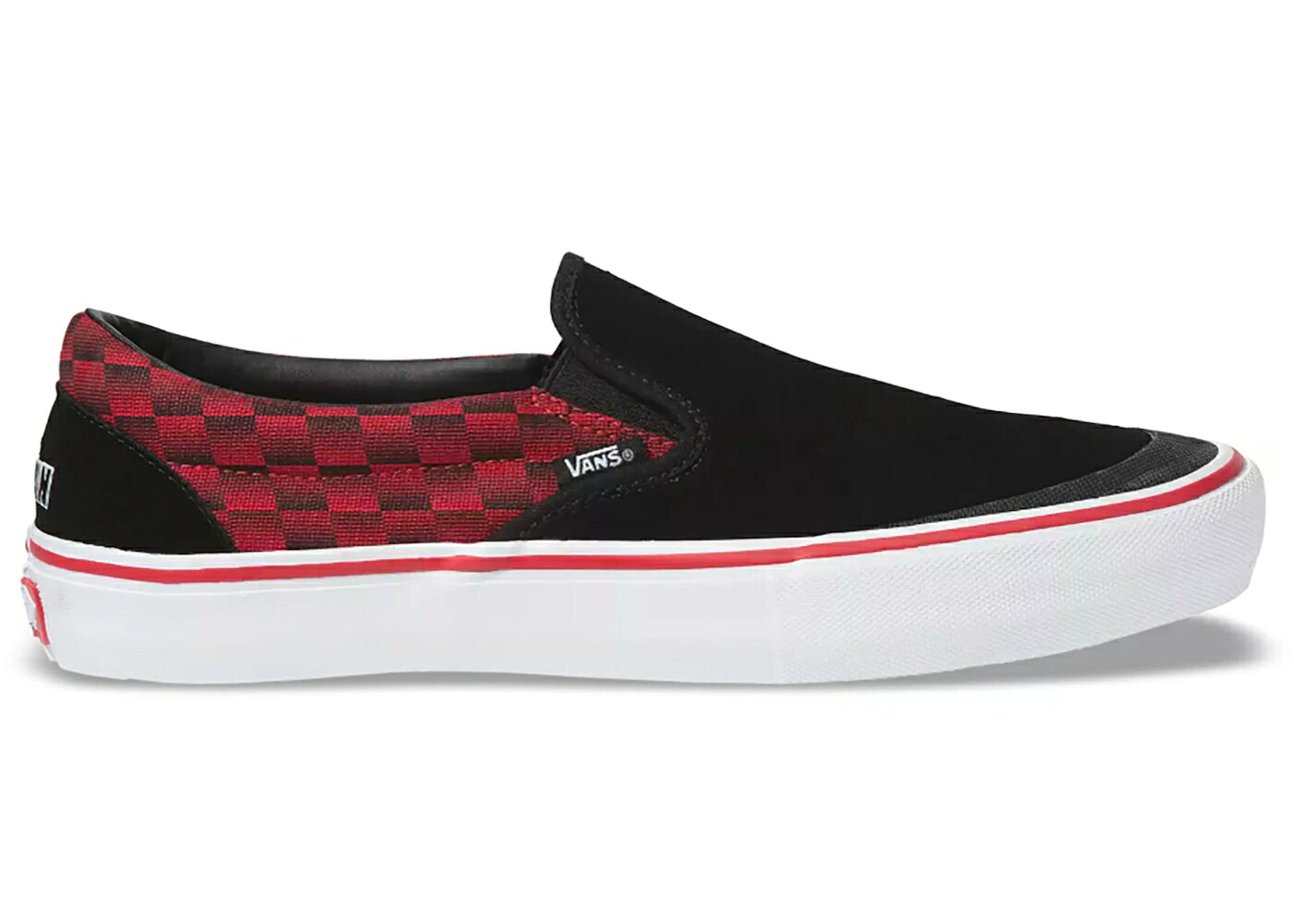ヴァンズ バンズ スリッポン 労働者階級 素早さ スニーカー メンズ VANS SLIP-ON PRO BAKER ROWAN / ROWAN SPEED CHECK