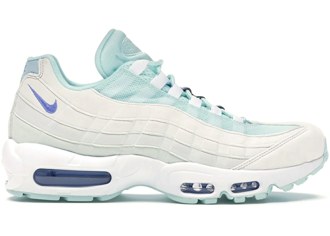 ナイキ マックス 白いこと 白いこと エア湖マックス WOMEN\u0027S スニーカー レディース NIKE AIR MAX 95 TEAL ROYAL (WOMEN\u0027S) / TEAL TINT ROYAL PULSE WHITE