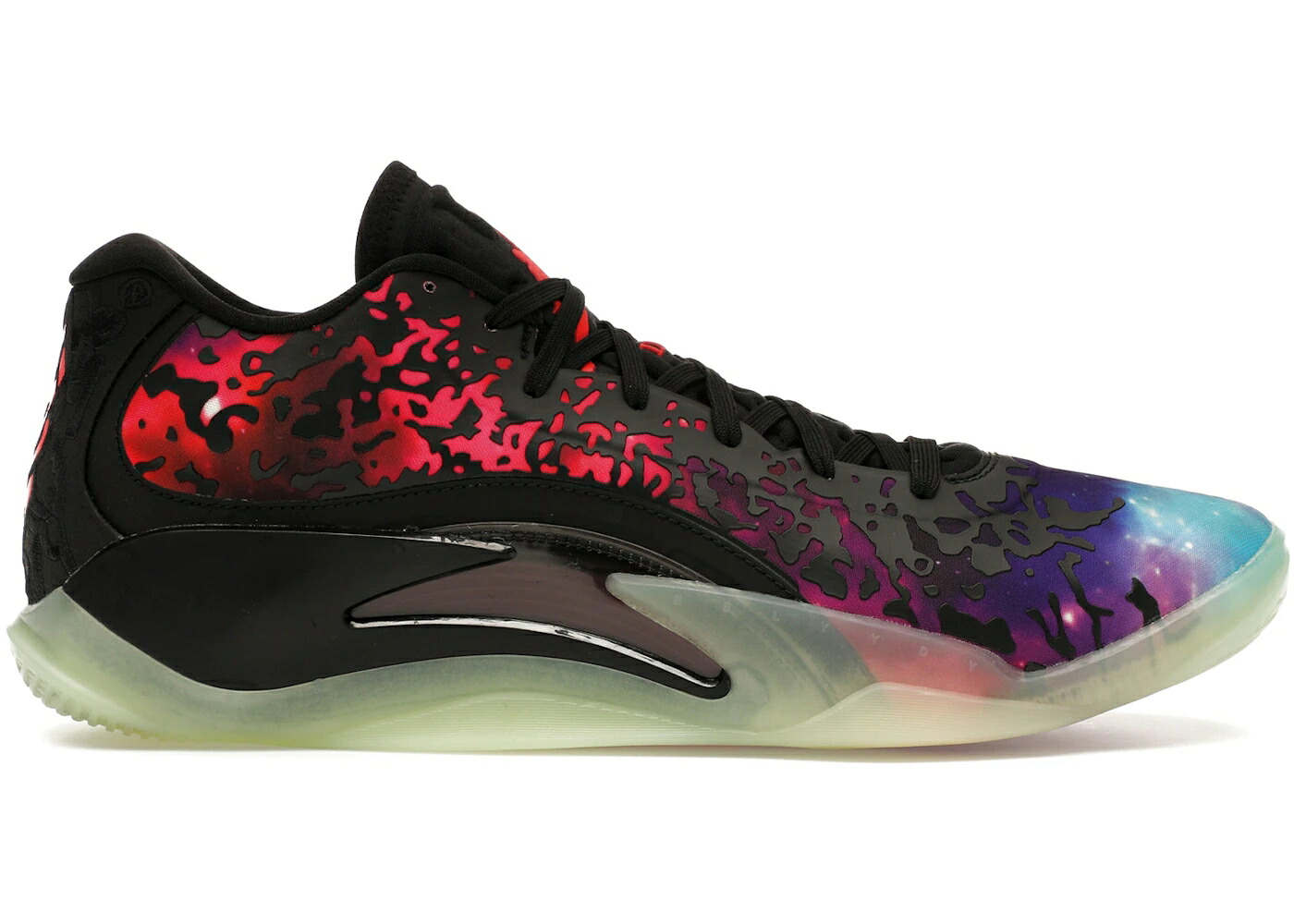 ナイキ ジョーダン 黒いこと 黒いこと 赤 赤いこと 紫 パープル スニーカー メンズ JORDAN ZION 3 LIFT OFF / BLACK SOLAR RED VIVID PURPLE