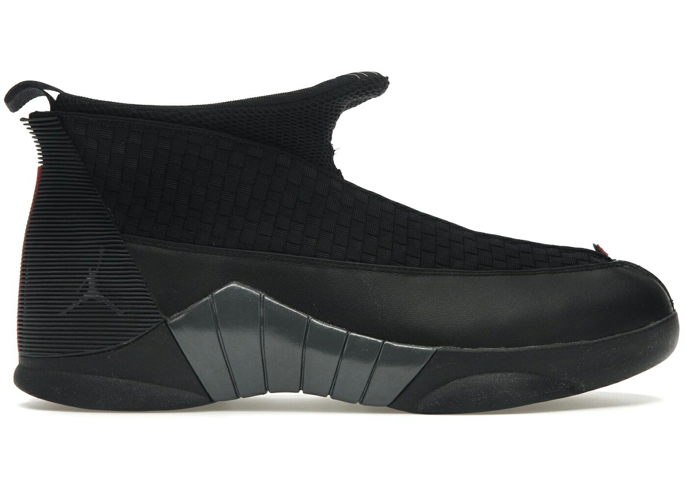 ナイキ ジョーダン ステルス 黒色 ブラック 赤 レッド スニーカー メンズ JORDAN 15 RETRO STEALTH (2017) / BLACK VARSITY RED ANTHRACITE
