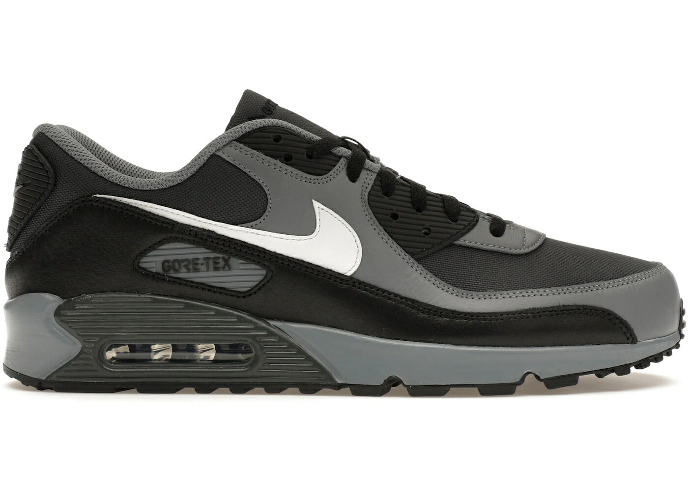 ナイキ マックス ゴアテックス 薄墨色 薄墨色 白いこと 白いこと エア湖マックス スニーカー メンズ NIKE AIR MAX 90 GORE-TEX DARK SMOKE GREY / DARK SMOKE GREY SUMMIT WHITE
