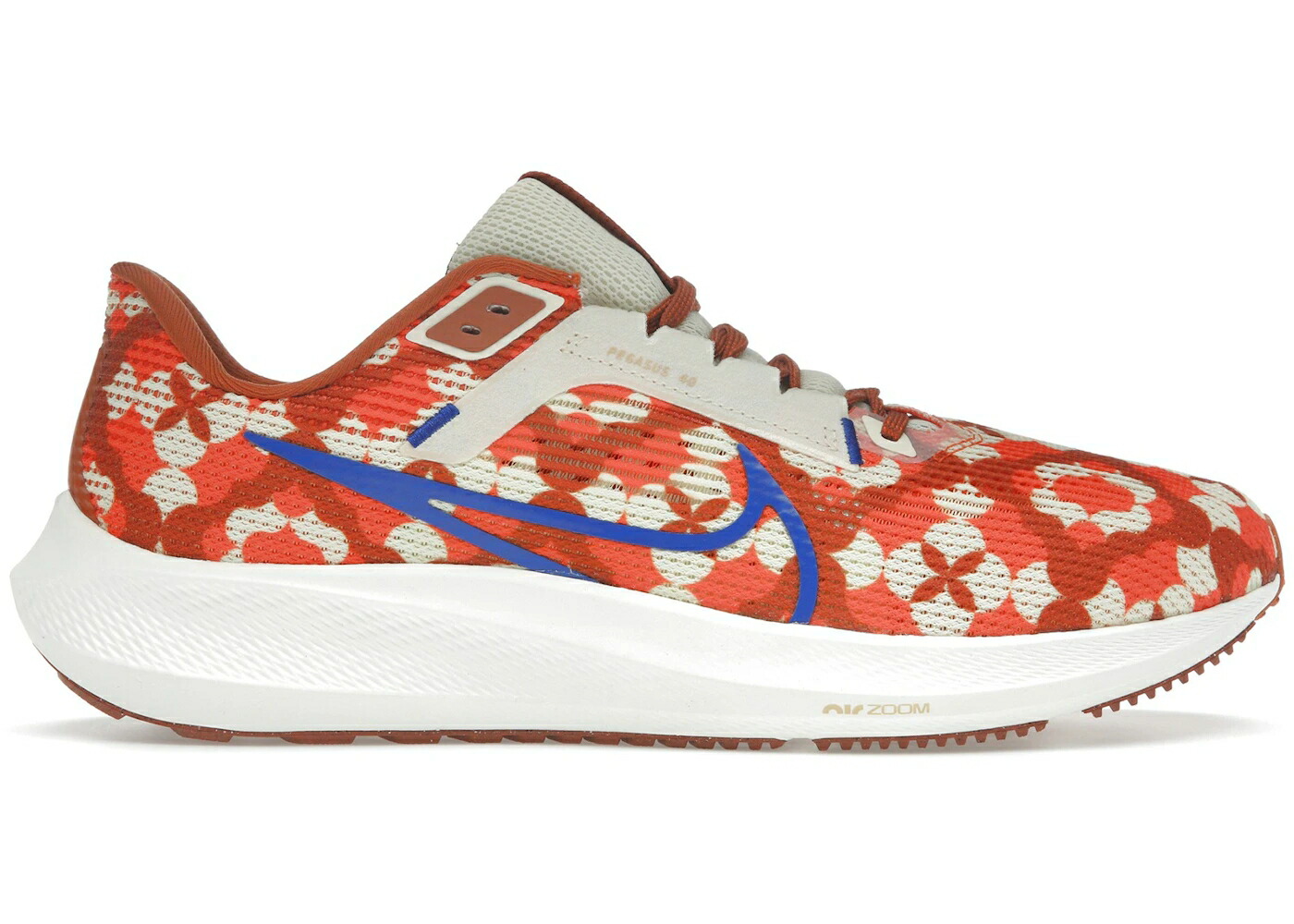 ナイキ ペガサス 青色 ブルー スニーカー メンズ NIKE PEGASUS 40 PRM BLUE RIBBON SPORTS / COCONUT MILK BURNT SUNRISE|スニケス