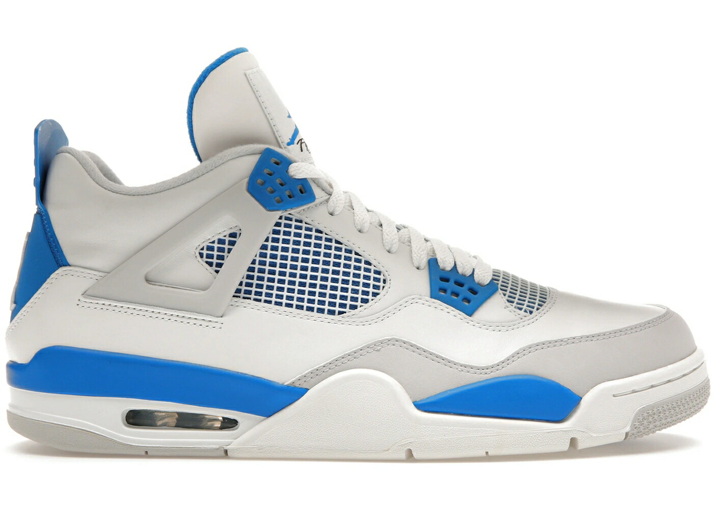 ナイキ ジョーダン 青碧 青色 白いこと 白いこと 薄墨色 薄墨色 スニーカー メンズ JORDAN 4 RETRO MILITARY BLUE (2012) / WHITE MILITARY BLUE NEUTRAL GREY スニーカー-靴-メンズ靴
