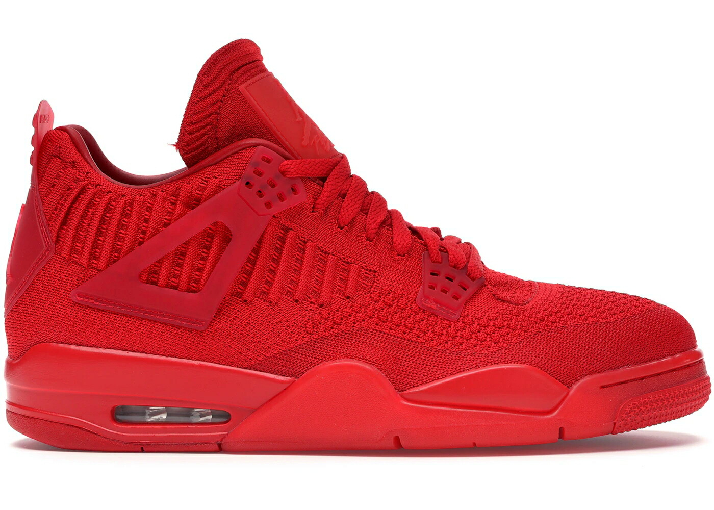 ナイキ ジョーダン フライニット 赤 レッド 黒色 ブラック スニーカー メンズ JORDAN 4 RETRO FLYKNIT RED / UNIVERSITY RED BLACK UNIVERSITY