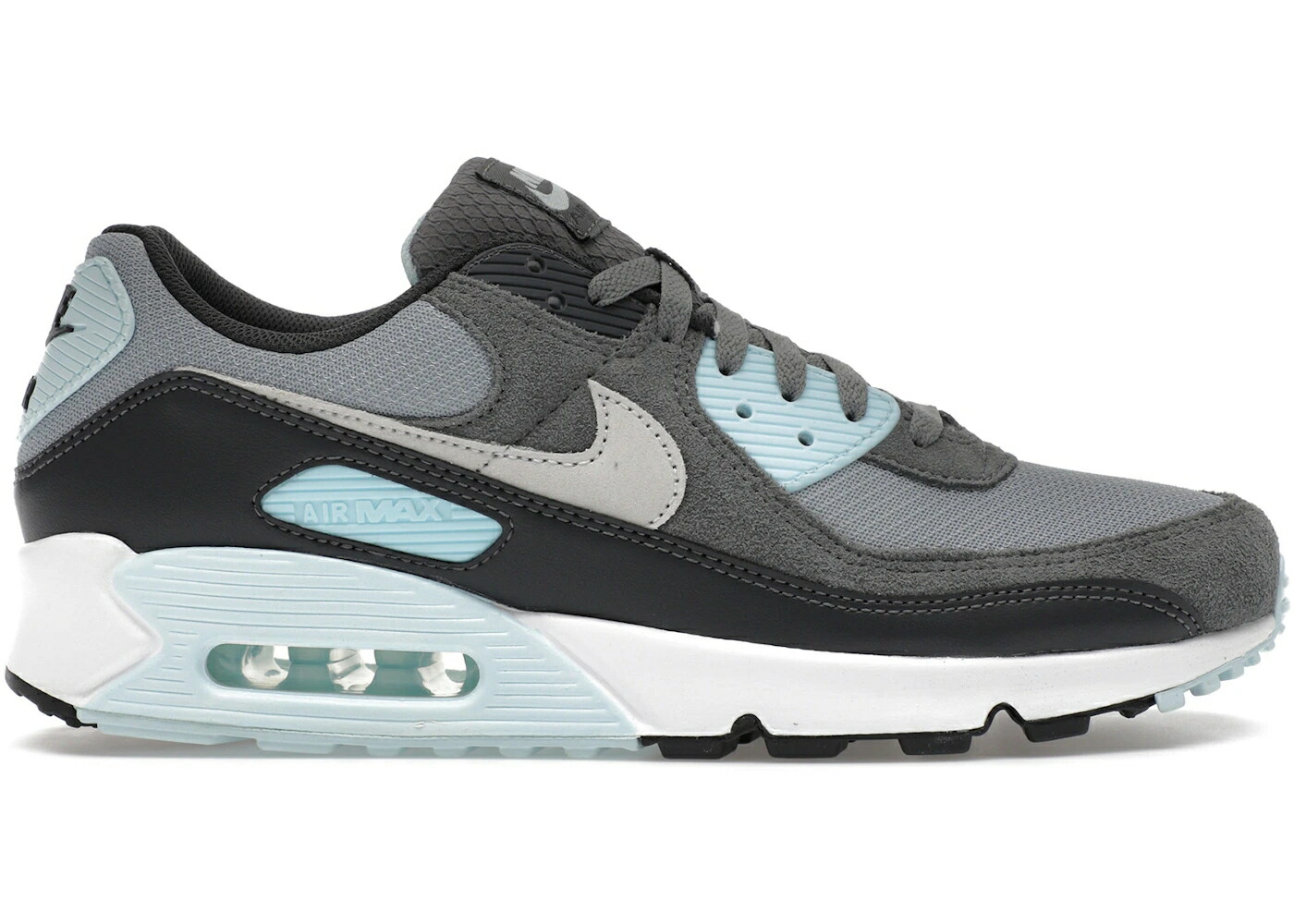 ナイキ マックス 灰色 グレー エアマックス スニーカー メンズ NIKE AIR MAX 90 LIGHT PUMICE SMOKE GREY / LIGHT PUMICE SMOKE GREY